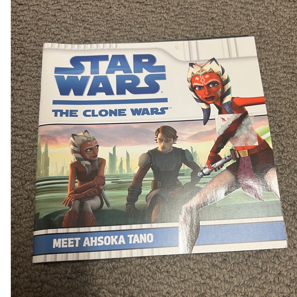 Star Wars The Clone Wars Meet Ahsoka Tano Paperback Book 2008 Lucas Books